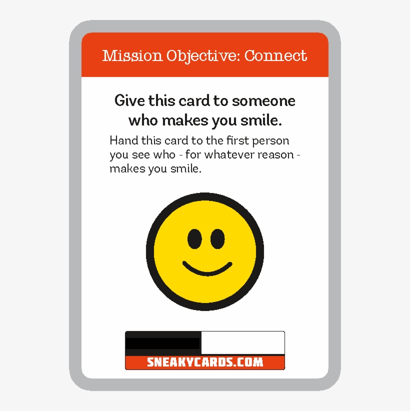 Challenge Yourself To An Adventure - Sneaky Cards, transparent png #4260368