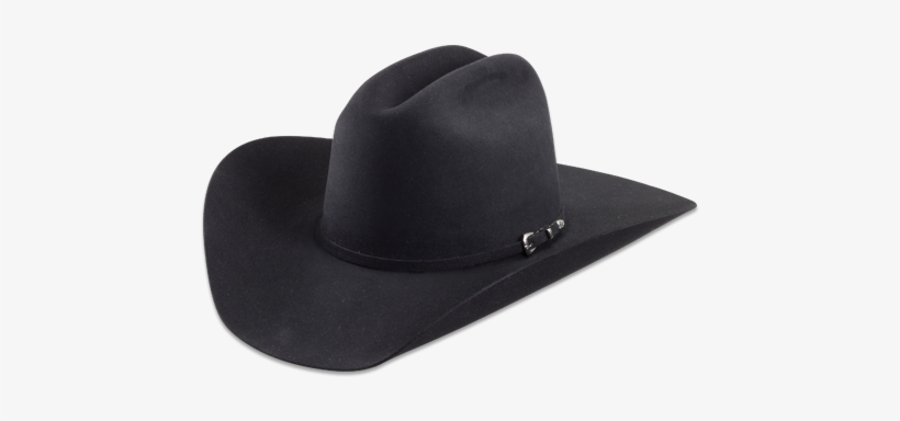 Black - Black Suede Cowboy Hat, transparent png #4260685