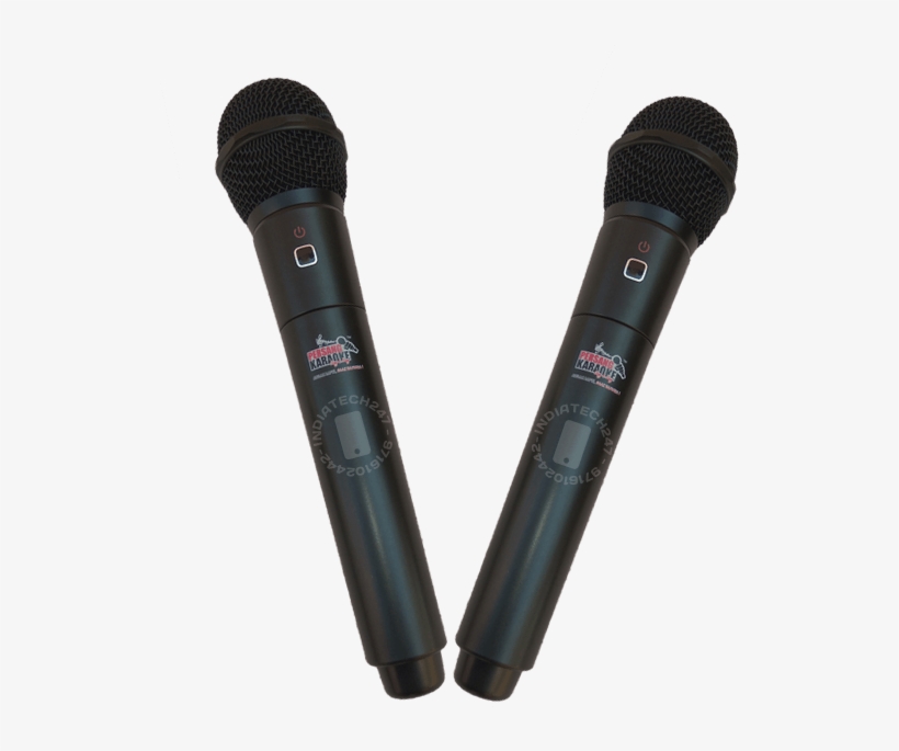 Dual Wireless Mic - Microphone, transparent png #4260860