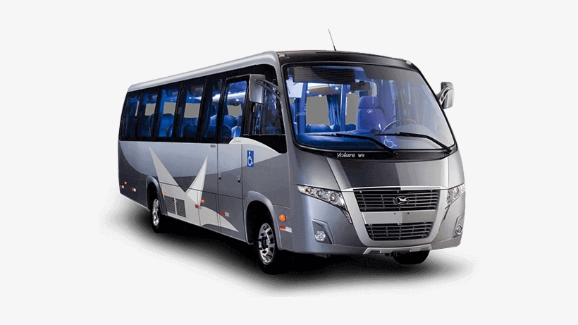 Microonibus - Marcopolo Volare W9, transparent png #4260864