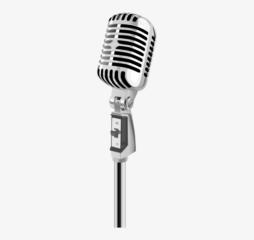 Packages Can Cost Between £200 £500 Depending On Each - Retro Microphone, transparent png #4260886
