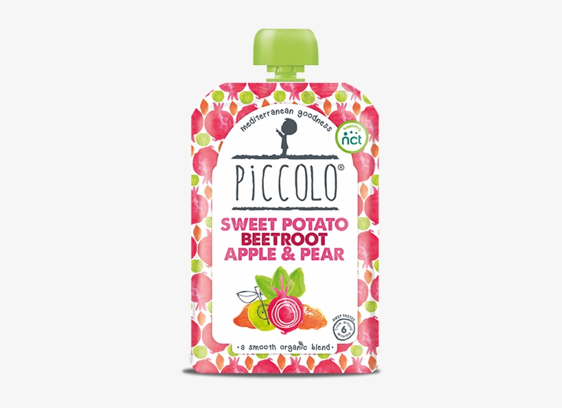Sweet Potato, Beetroot, Apple & Pear - Piccolo Organic Sweet Potato, Beetroot, Apple &, transparent png #4261240