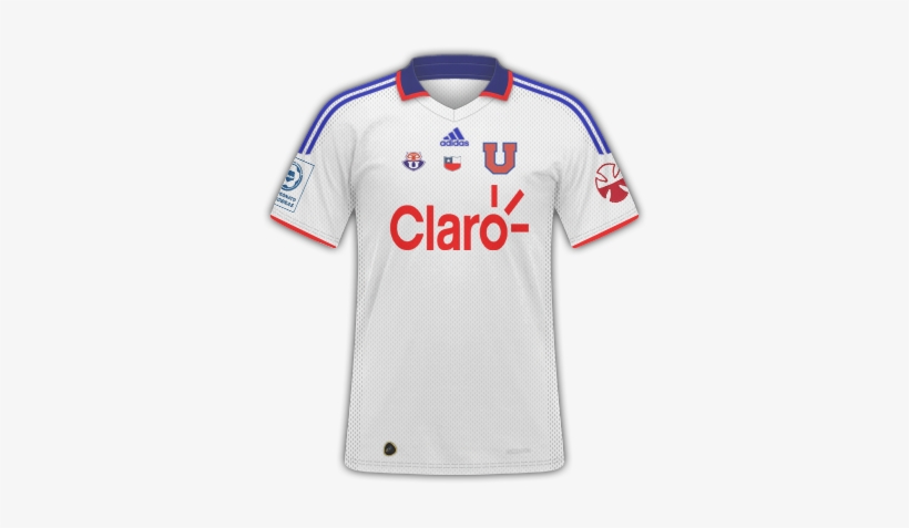Camiseta U De Chile Blanca By - Chivas Jersey Away, transparent png #4261657