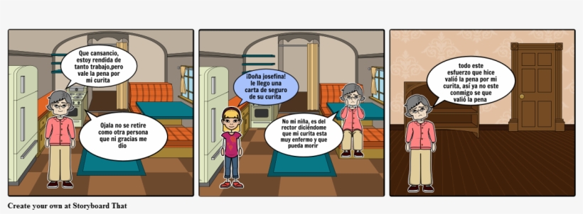 La Cocinera - Storyboard, transparent png #4261927