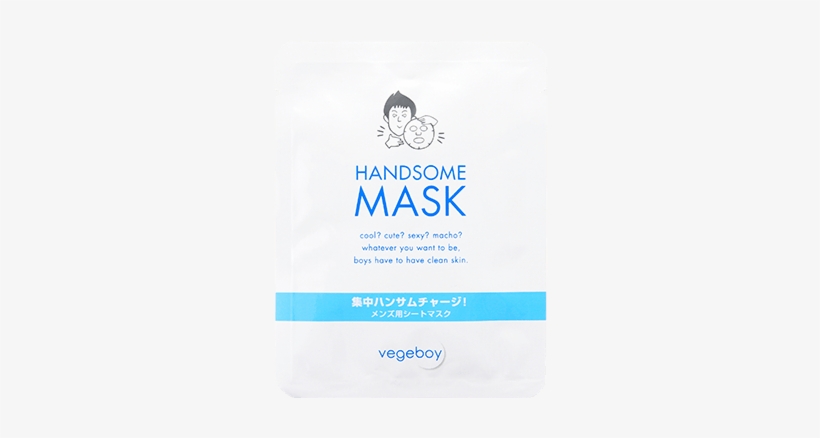 Vegeboy Handsome Mask - Ishizawa Laboratories | Facial Mask | Vegeboy Handsome, transparent png #4262020