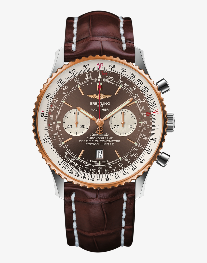 La Cote Des Montres - Breitling Navitimer 1 B01 Chronograph 46, transparent png #4262170