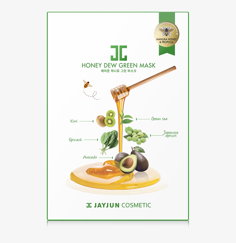 Honey Dew Green Mask - Jayjun Honey Dew Green Mask, transparent png #4262171