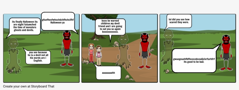 Albert The Ghost And Futumpched The Devil - Cartoon, transparent png #4262225