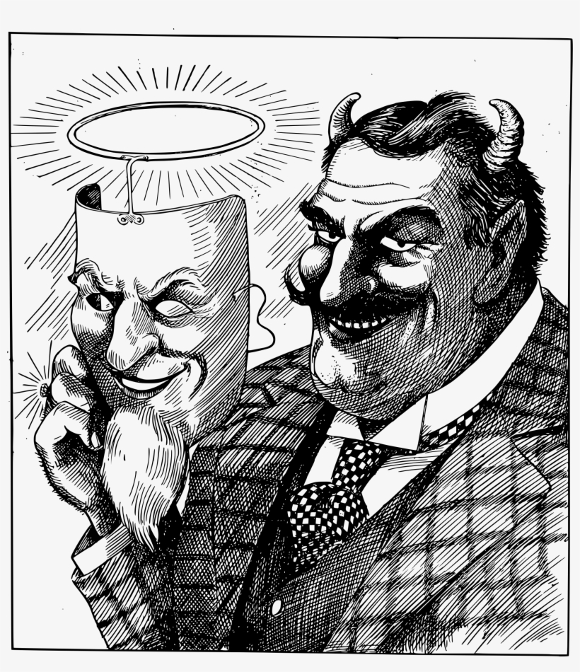 This Free Icons Png Design Of Masked Devil, transparent png #4262231