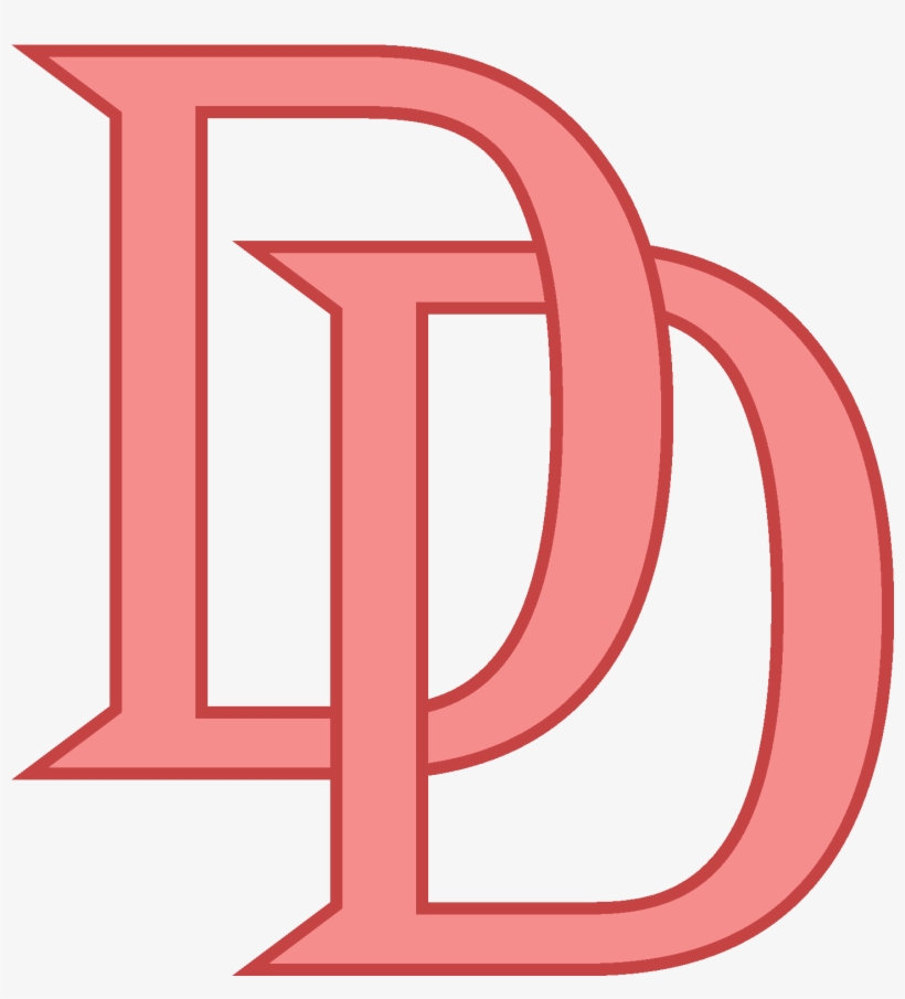 Dare Devil Icon - Daredevil Dd Logo, transparent png #4262275