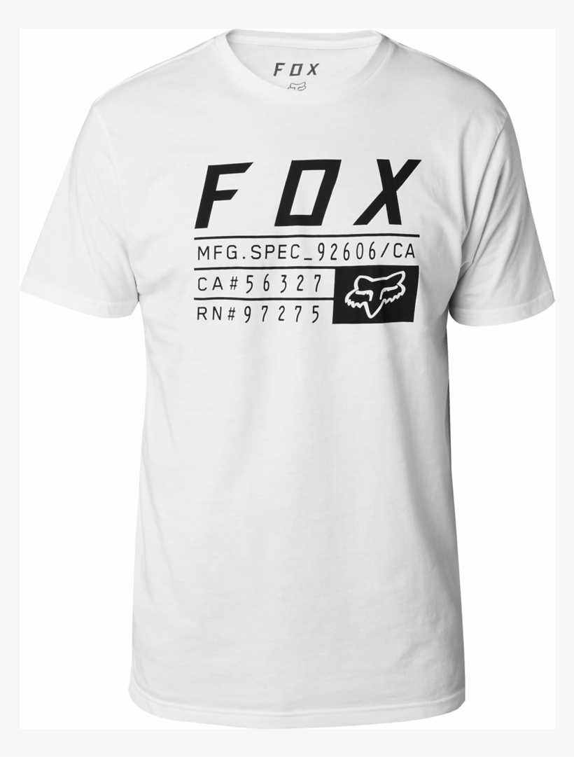 Camiseta Tech Fox Abyssmal Blanca - Fox Racing, transparent png #4262278