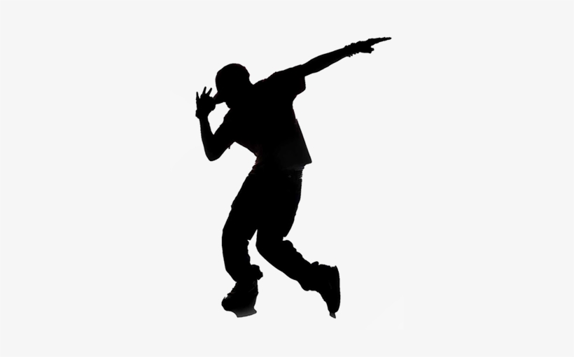 Please Leave A Message On Our Voicemail If We Don't - Hip Hop Dance Silhouette, transparent png #4262347