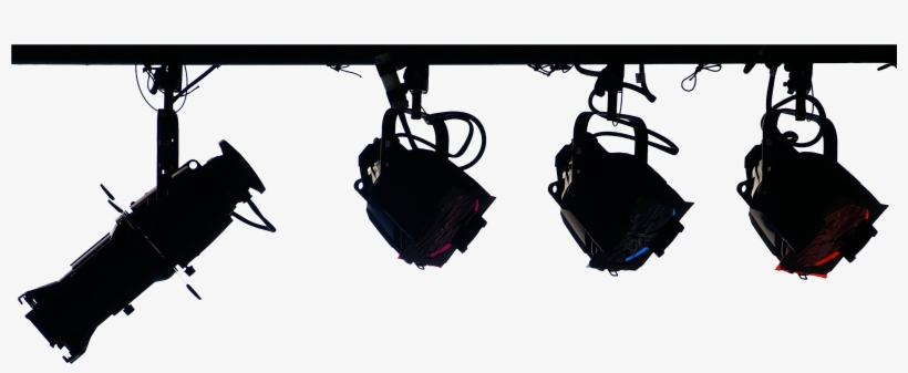 In The Summer Of 1958, Sandy Olsson Meets Local Boy - Stage Lights Silhouette, transparent png #4262612