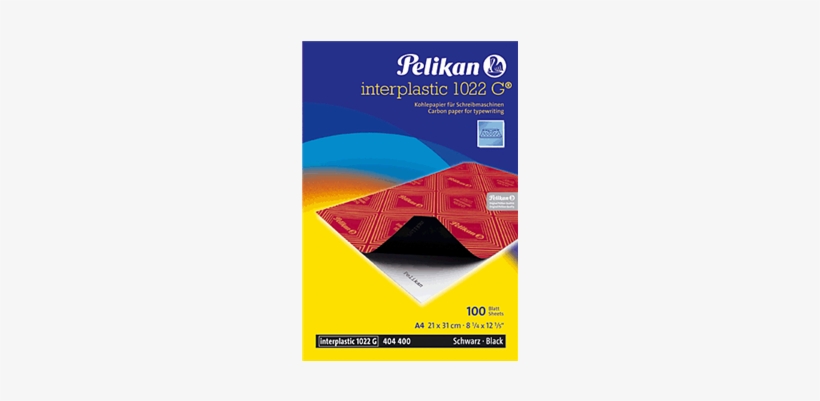 Pelikan Caja De 10 Hojas De Papel Calco Interplastic - Interplastic 1022/g Din A4 10/box, transparent png #4262640
