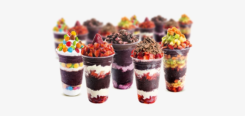 Mais Lanchonetes Em Rio Largo - Açai De Banana Com Chantilly, transparent png #4262911