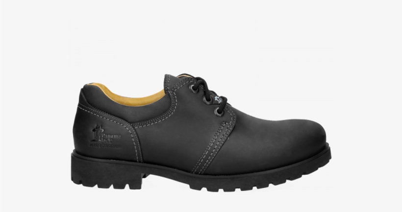 Zapato De Piel Negro Con Forro De Piel - Hiking Shoe, transparent png #4262968