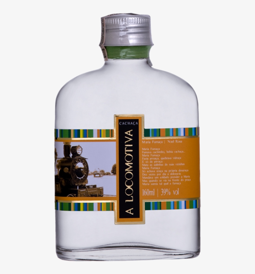 Velho Alambique Cachaça Locomotiva Branca - Cachaça A Locomotiva 500ml, transparent png #4263278