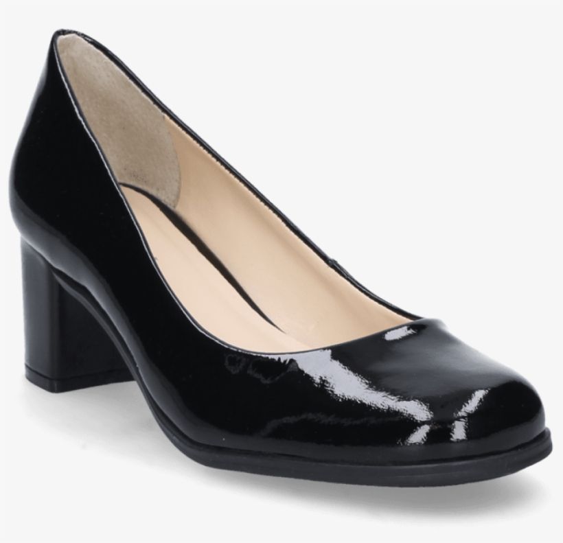 Un Calzado Cómodo Y Discreto Para Tus Jornadas Diarias - Model Sepatu High Heels Hitam, transparent png #4263517