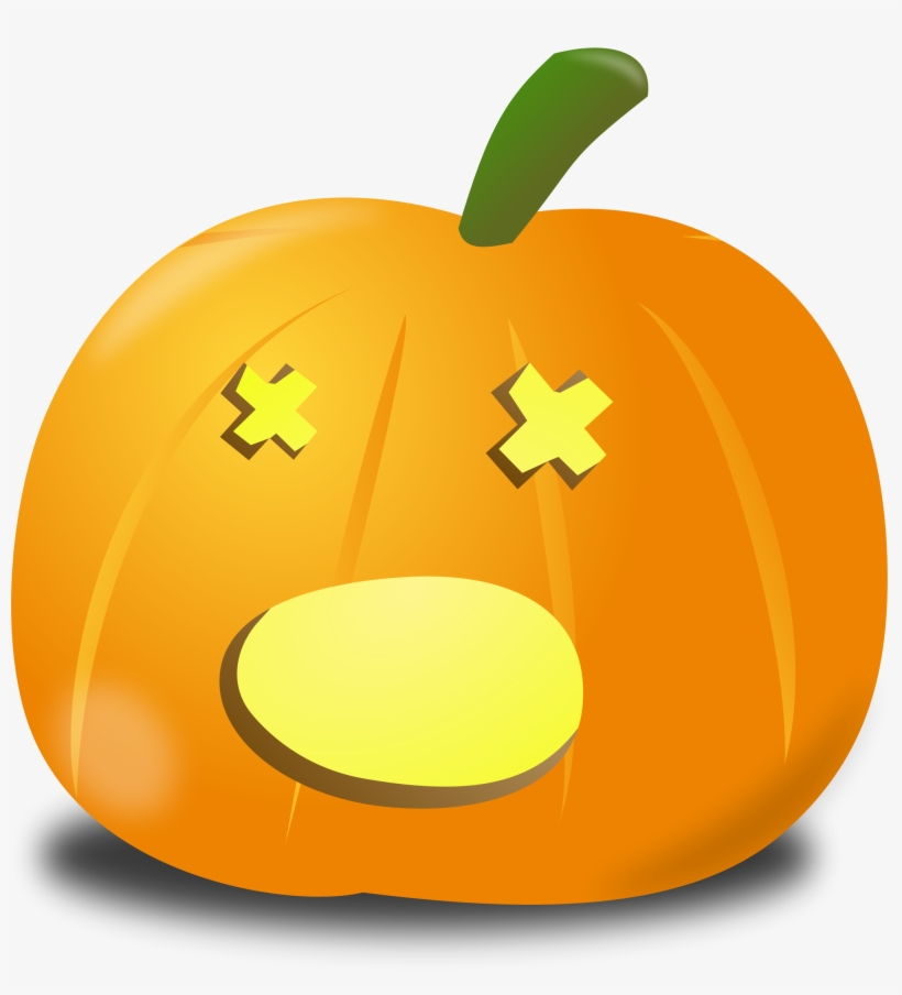 This Free Icons Png Design Of Amazed Pumpkin, transparent png #4263700