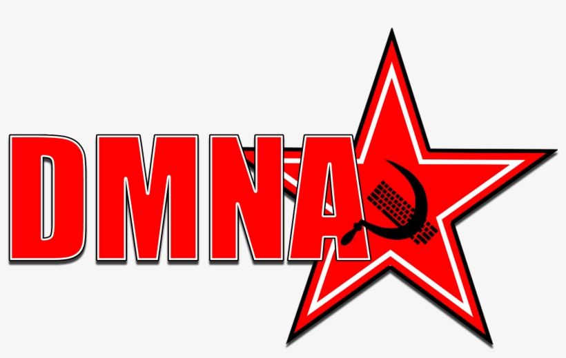 Dmna Logo Red Black White - Cowboys Logo Bordado, transparent png #4263762