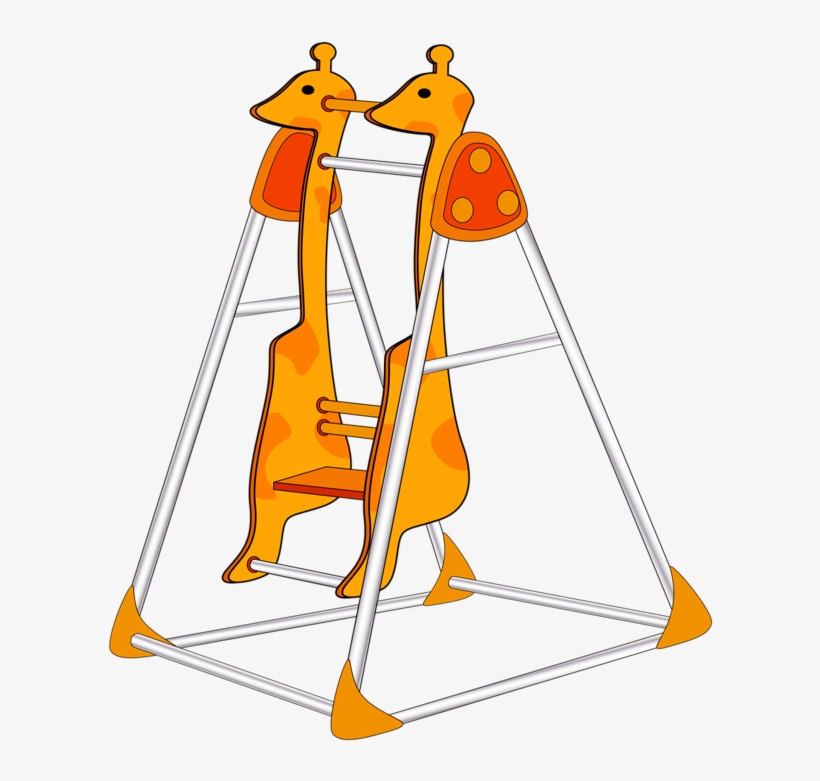 9 - Balançoire Girafe, transparent png #4263969