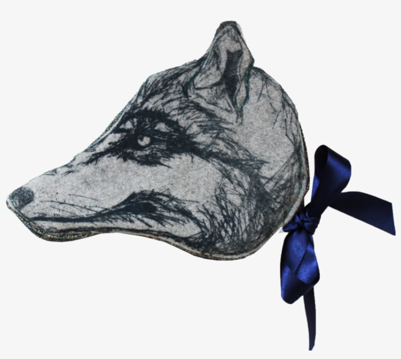 Animalesque Grey Wolf - Headgear, transparent png #4264070