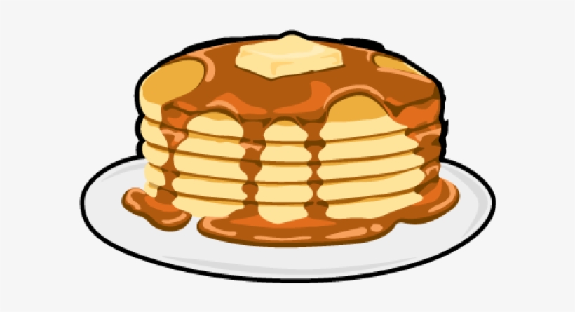 Pancake Clipart Transparent Background - Vector Pancakes, transparent png #4264096