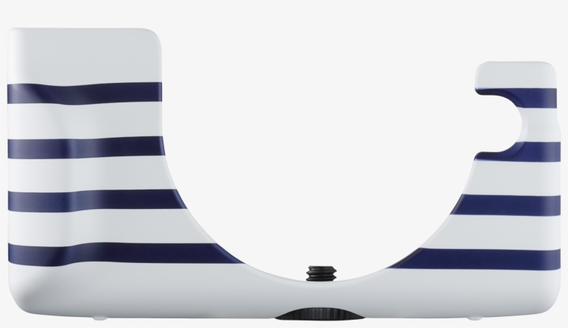 Camera Jacket For Eos M100 - Canon Eh31-fj Face Jacket Blue Border, transparent png #4264258