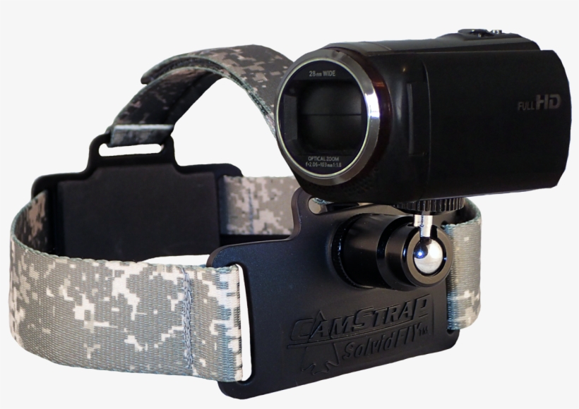 Camera Mount Camo - Premium Universal Head Cam Mount For Any Camera, transparent png #4264321
