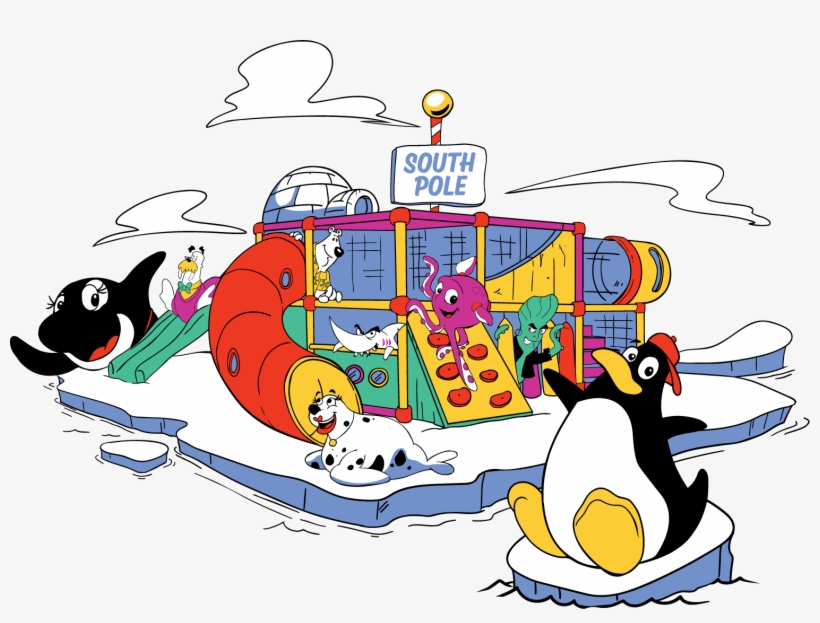 Ice Patch Hollow Gang On Their Playground - Ice Patch Hollow Indoor Playground, transparent png #4264969