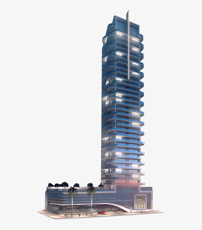 36 - Tower Block, transparent png #4265229