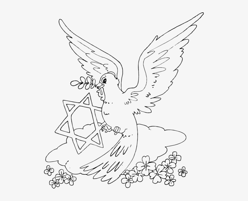 Dibujo Para Colorear - Parrot, transparent png #4265230