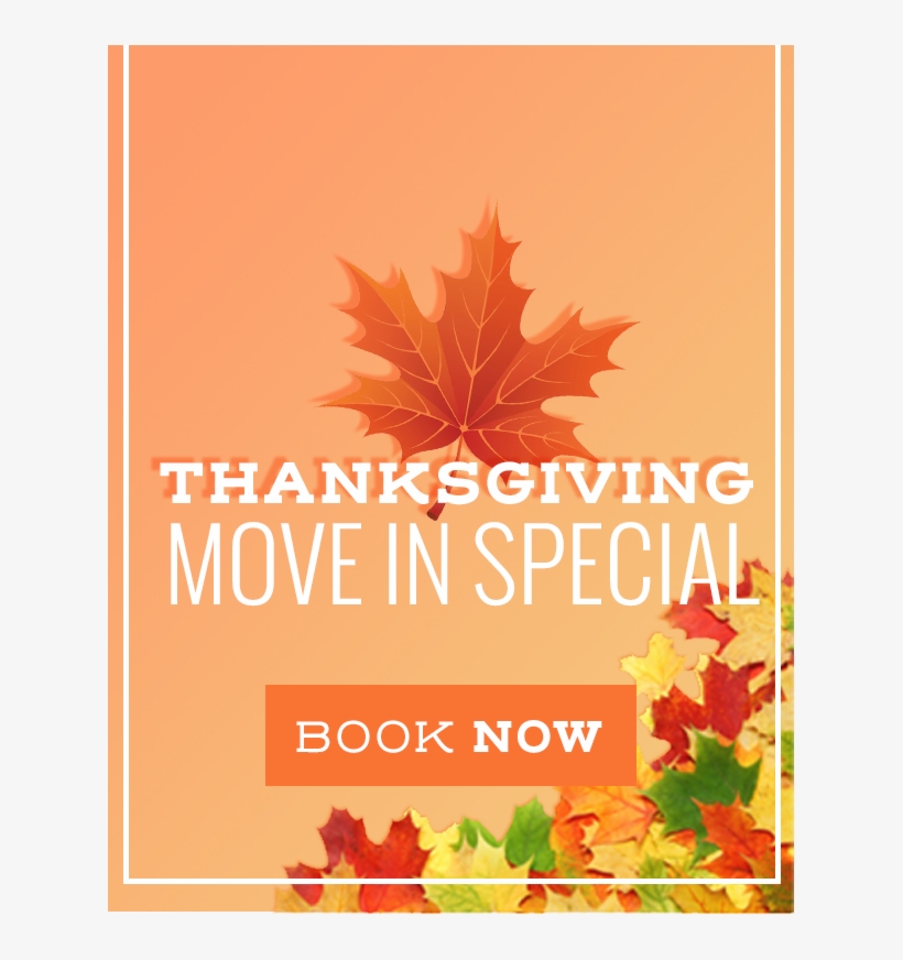 Self Storage And Moving - A&t Designs Fall Leaf 1.25" Magnet Leaves Autumn, transparent png #4265232