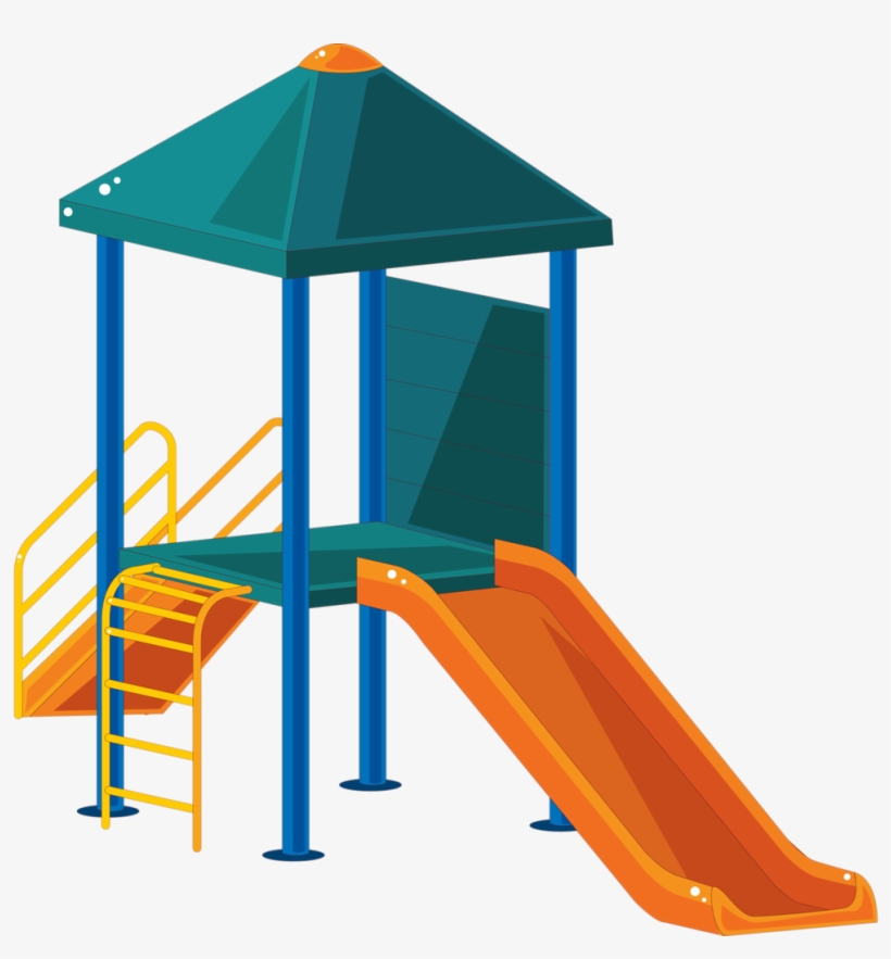 Parks & Recreation - Cartoon Playground, transparent png #4265273