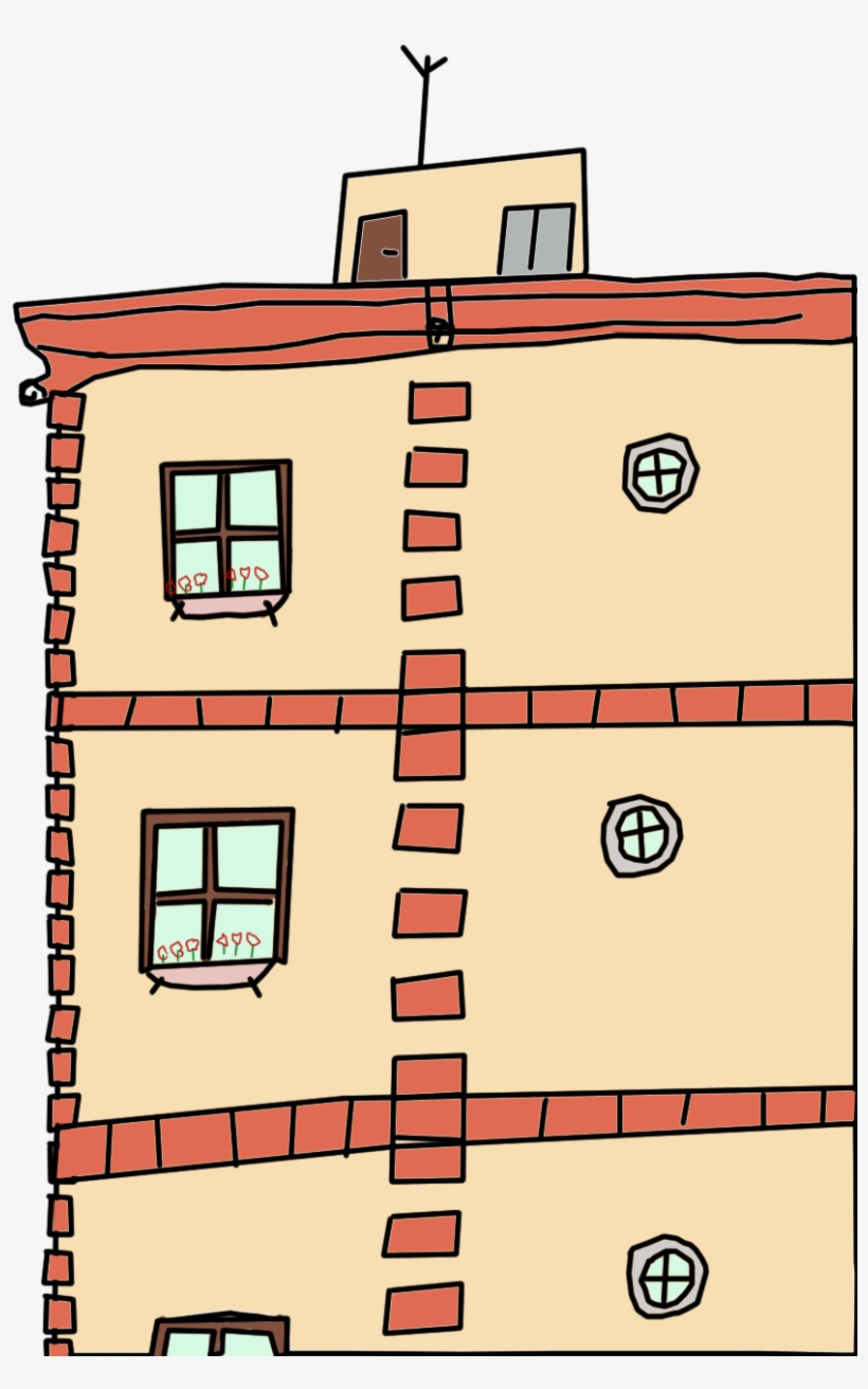 Prédio - Illustration, transparent png #4265337