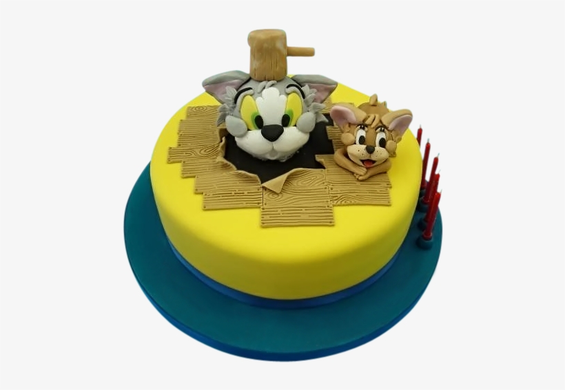 Tom And Jerry Cake - Tom & Jerry Cake Png Hd - Free Transparent PNG Download - PNGkey