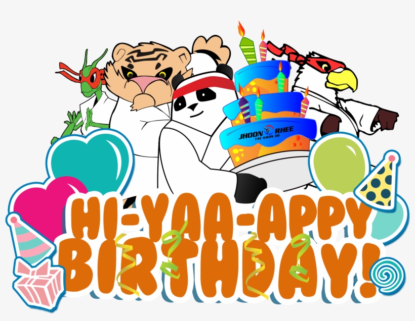 Tae Kwon Do Birthday, transparent png #4265917