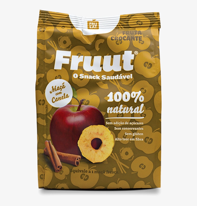 Frueat Fruut Red Apple Crunchy Slices 20 G, transparent png #4266420