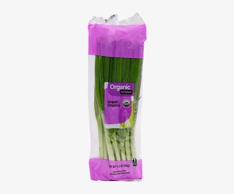 Organic Green Onions, Bunch - Marketside Green Onion Organic, transparent png #4266547