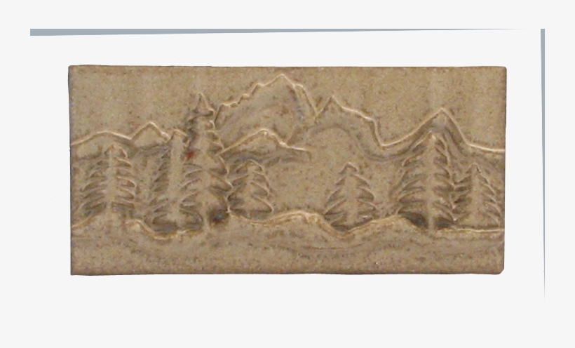 Ceramic Tile Of The Tetons 4×8 Oatmeal - Grand Teton National Park, transparent png #4266787