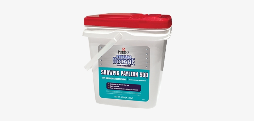 Purina® High Octane® Showpig Paylean® 900 Medicated - Heavy Weight, transparent png #4266857