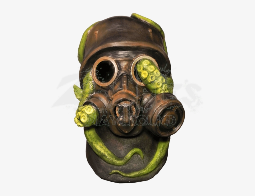 Kraken Warfare Costume Mask - War Gas Mask With Octopus - Costume Accessories Masks, transparent png #4266993