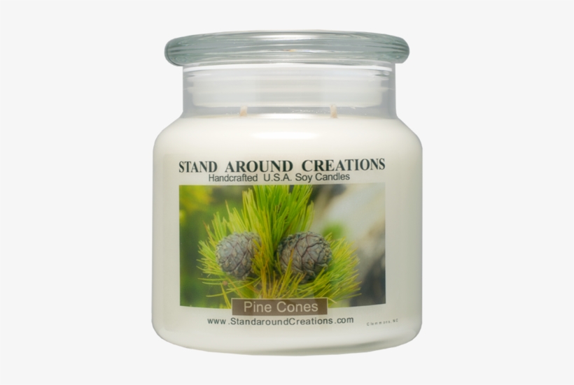 Pine Cones Apothecary 16-oz - Stand Around Creations Pine (green) Cones Apothecary, transparent png #4267203