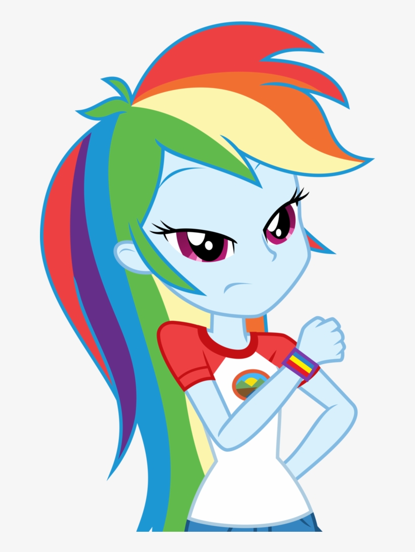 Absurd Res, Artist - Mlp Legend Of Everfree Rainbow Dash, transparent png #4267258