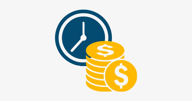 Time-money - Money Icon Red Png, transparent png #4267630
