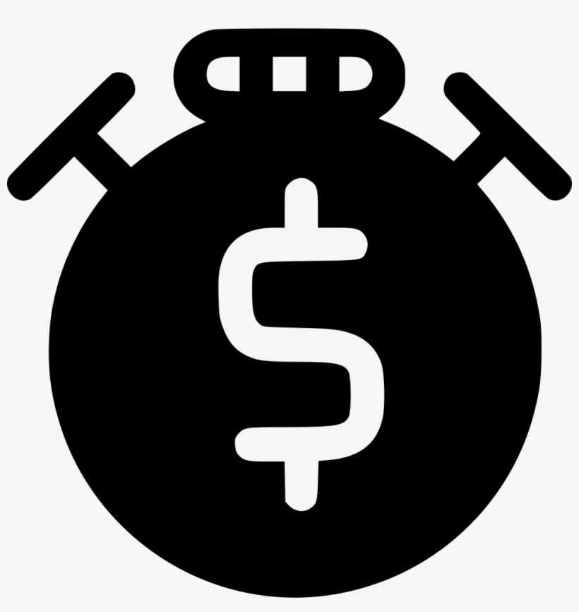 Time Is Money - Money Rocket Icon, transparent png #4267718