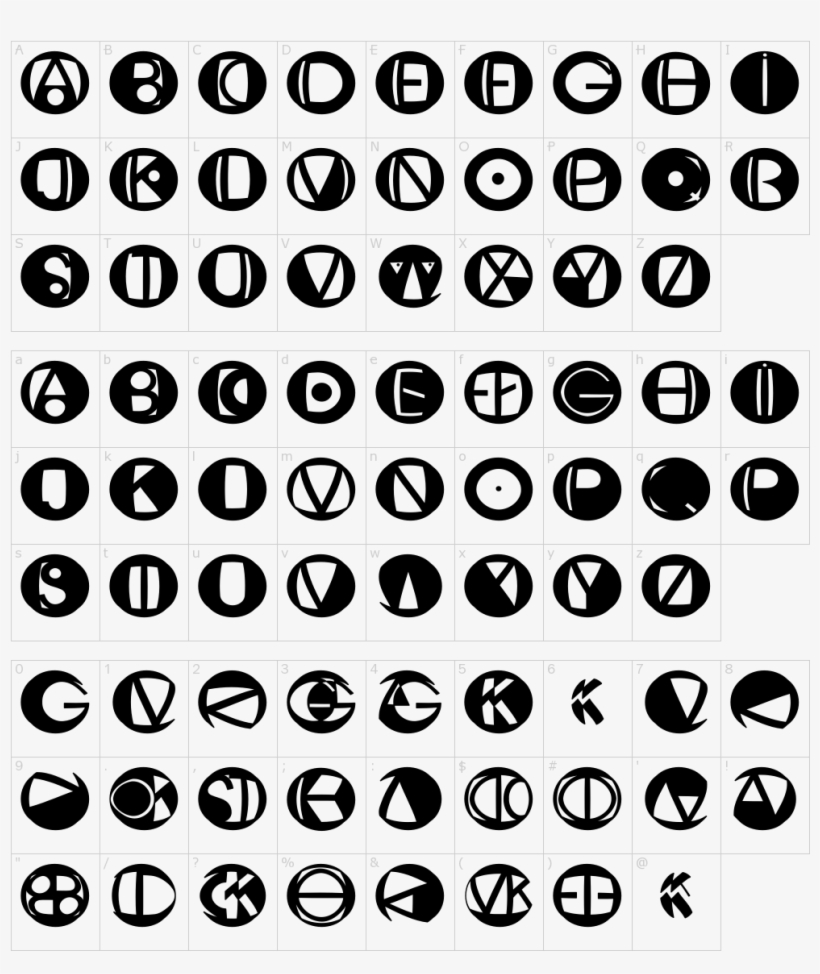 Font Characters - Logo, transparent png #4267922