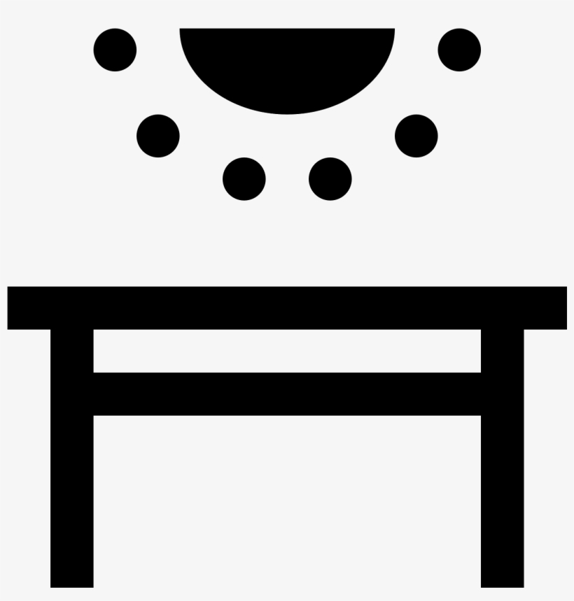 Dining Table Light Icon - Icon, transparent png #4267965