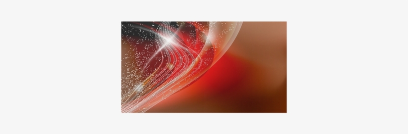 Red Vector Abstract Background With Dots And Lines - Outer Space, transparent png #4268557