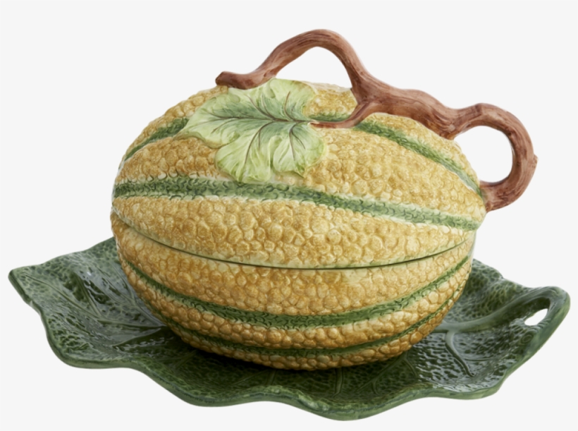Mottahedeh Melon Tureen W/stand, transparent png #4269028